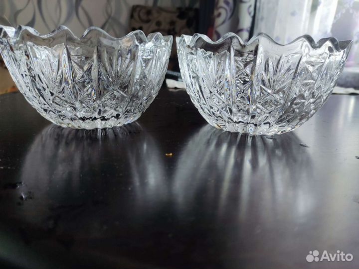 Хрустальные конфетницы