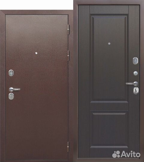 Металлические входные двери