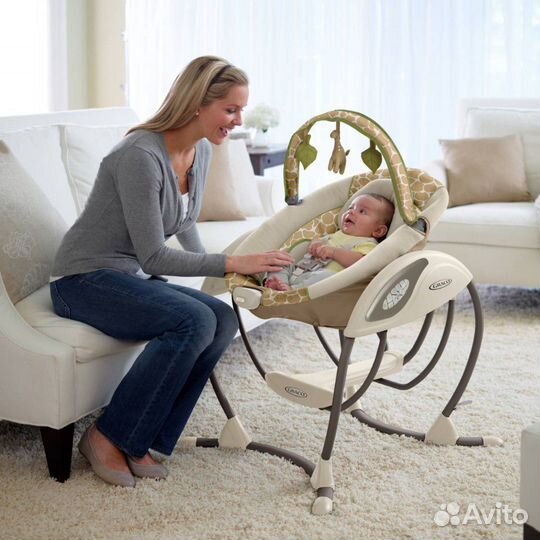 Укачивающий центр graco glider