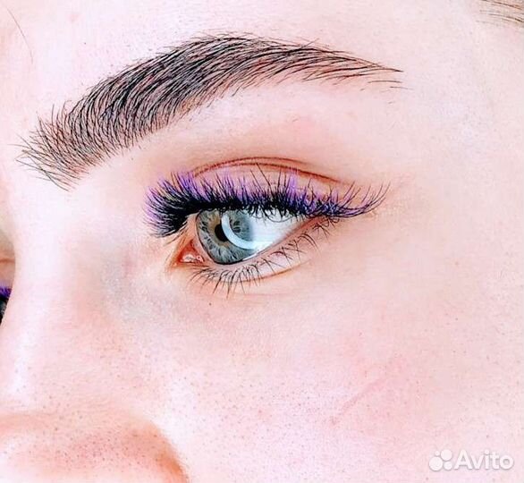 Наращивание ресниц+Архитектура бровей