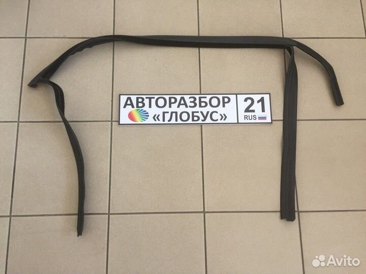 Молдинг стекла двери ford fushion форд фьюжн