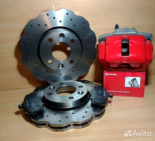 Усиленные тормозные диски Приора Калина 2112 2110