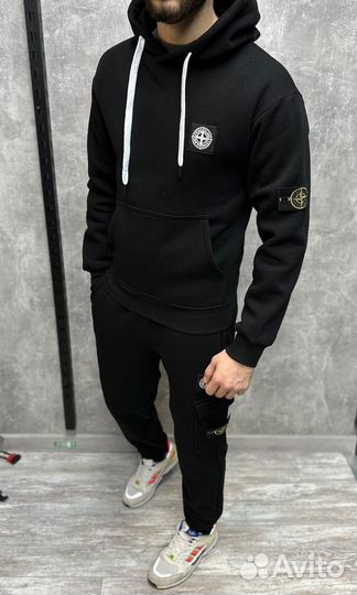 Спортивный костюм Stone Island тёплый