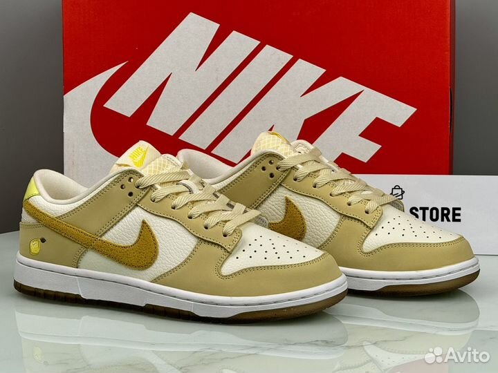 Кроссовки Nike Dunk Low Lemon Drop