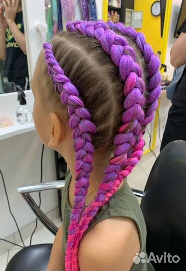 Косы с канекалоном