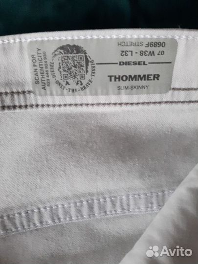 Джинсы Diesel Thommer. W38/L32. Новые