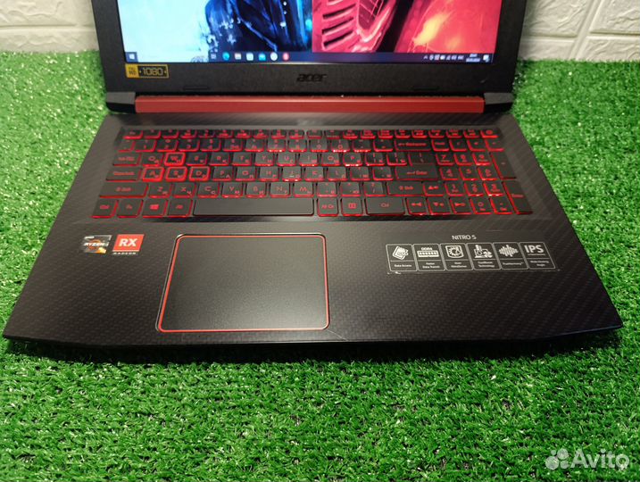Игровой Acer nitro Ryzen 5/16GB/RX 560X 4 GB