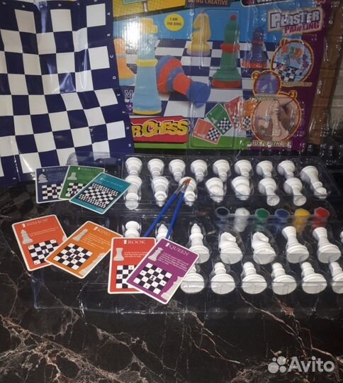 Шахматы раскрасить, научиться играть. Игра