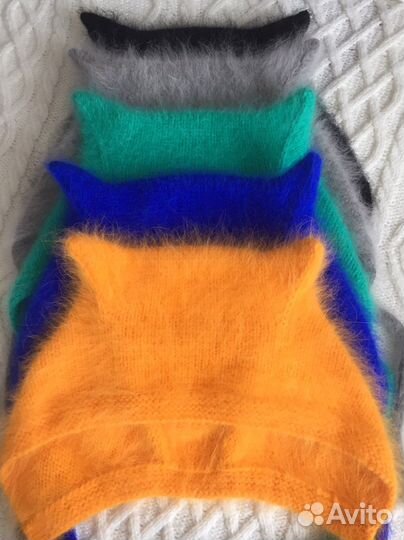 Чепчик с ушками женский Коточепчик