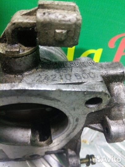 Дроссельная заслонка механическая Peugeot 206