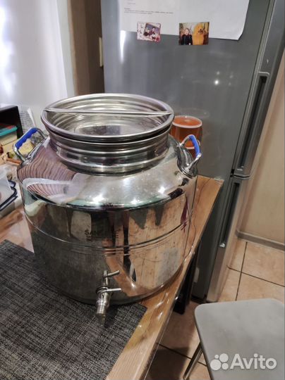 Бидон 30 литров из нержавейки