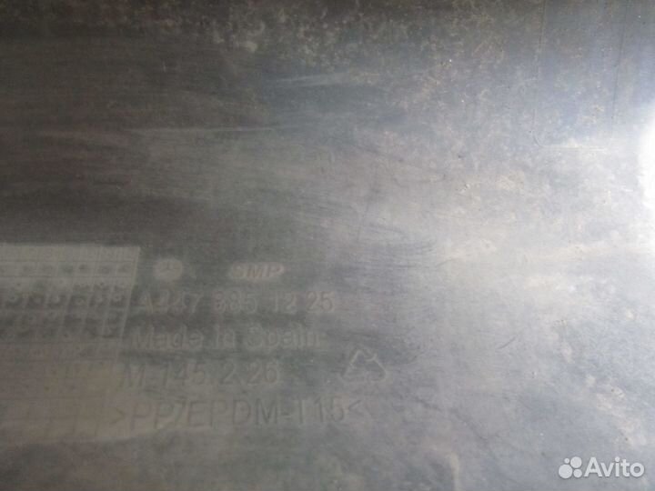 Бампер задний mercedes benz vito (447) (2014)