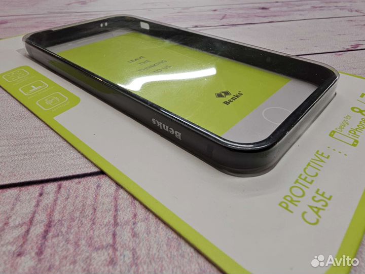 iPhone SE2022 бампер металлический Benks