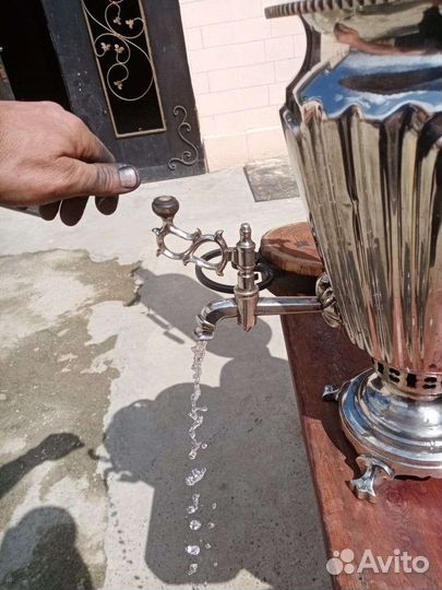 Самовар на дровах старинный