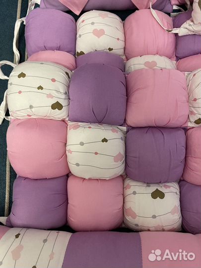 Бортики в детскую кроватку