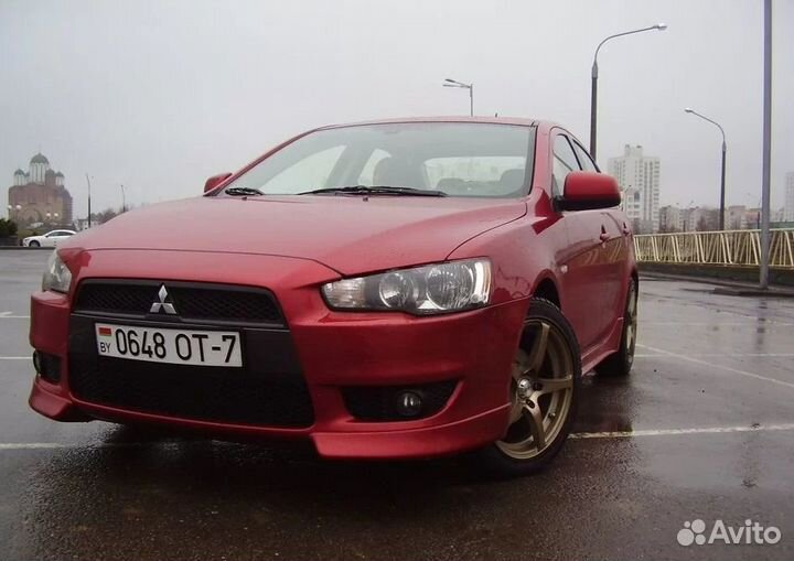 Комплект обвеса sport mitsubishi lancer 10