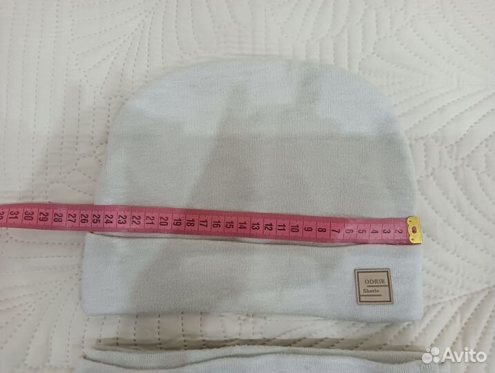 Комплект шапка и шарф