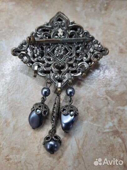 Брошь Чехословакия Яблонец