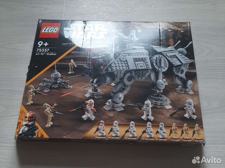 Коробка от набора лего 75337