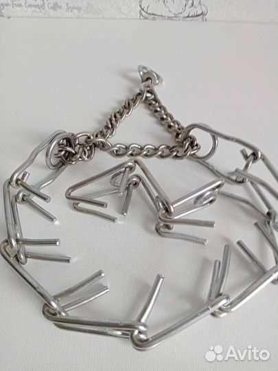 Ошейник для собак строгий, нейлоновый, поводок