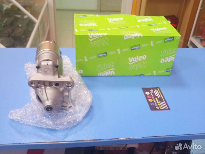 Стартер Рено с двс K4M 1.6 16М valeo 438328