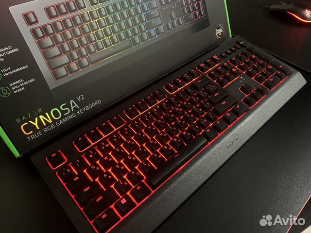 Игровая клавиатура Razer Cynosa v2 новая объявление продам
