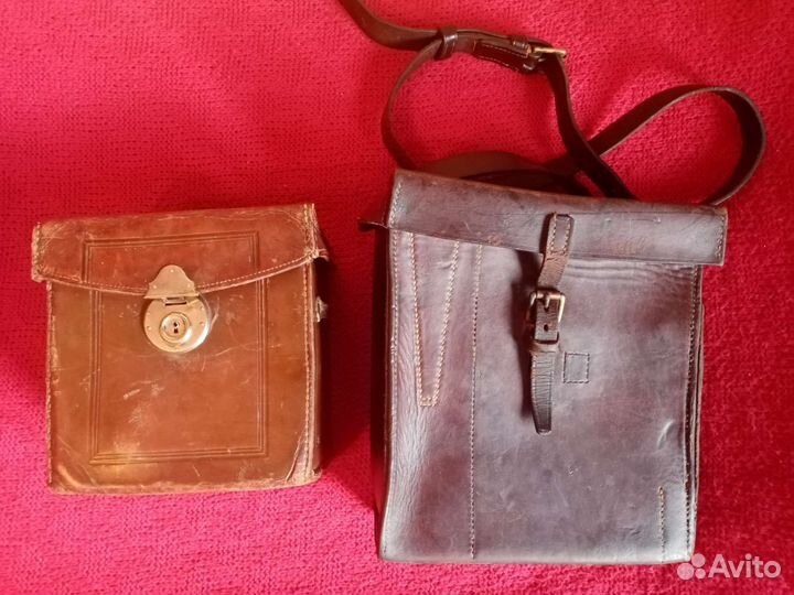 Кожаные сумки кофры футляры