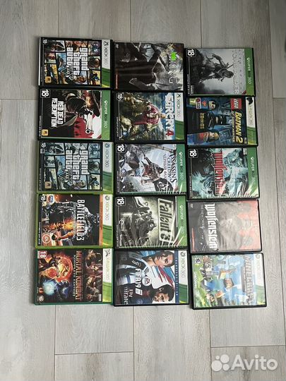 Диски на xbox 360
