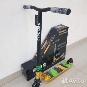 Самокат трюковой Explore Pescara Favor золотой