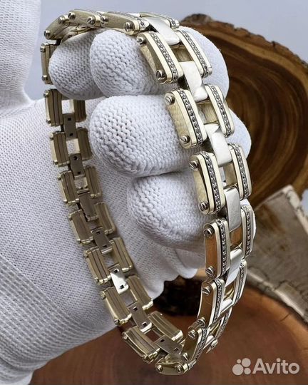 Золотой браслет с Бриллиантами