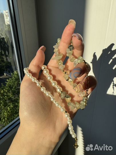 Чокер из натуральных камней