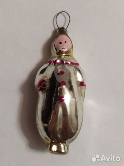 Мини елочная игрушка из набора малютка СССР
