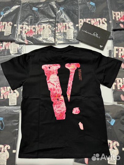 Футболка Vlone Sakura Черная