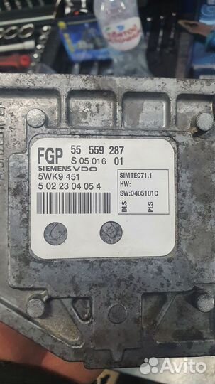 Эбу simtec 71.1 Chevrolet viva/Opel Astra j