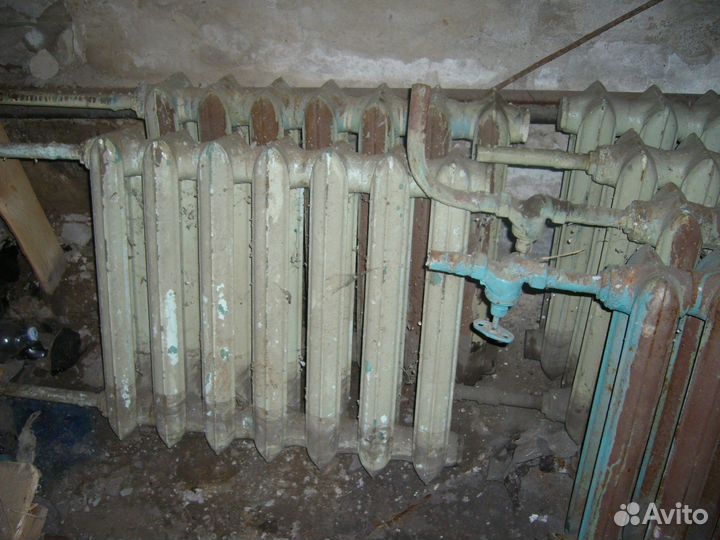 Чугунные радиаторы бу 200 р