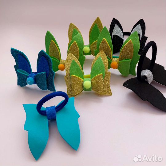 Резинки для волос ручной работы