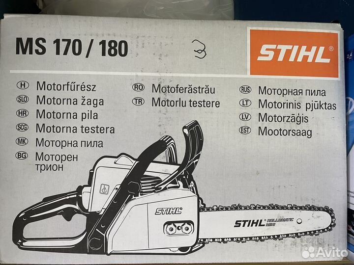 Бензопила Stihl MS 180 оригинал USA сборка