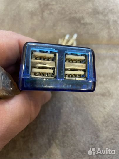 USB хаб buro BU-Hub1.1-4