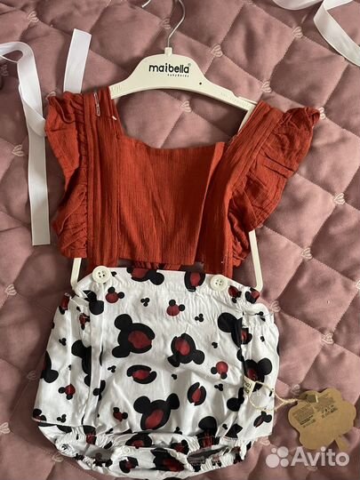 Летние вещи пакетом 3-6 мес (62-68)