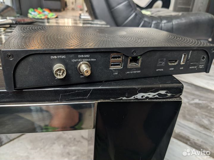 Dune hd sky 4k plus с bt пультом+500 гб
