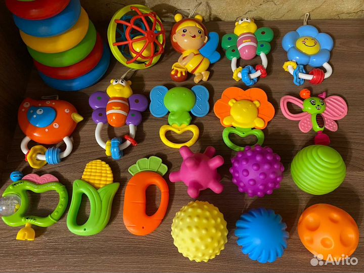 Погремушки прорезыватели