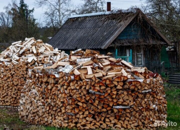 Дрова колотые