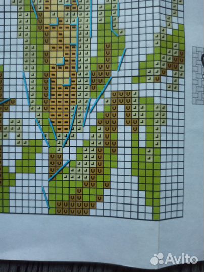 Схема для вышивания Добро пожаловать Риолис