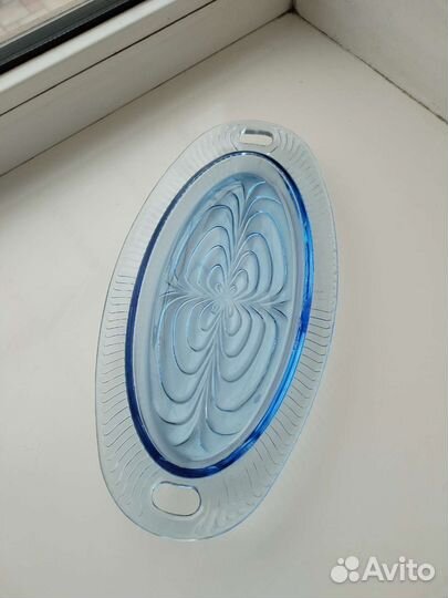 Селедочница стекло СССР