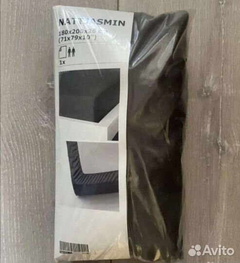 Икеа IKEA nattjasmin простынь сатин на резинке