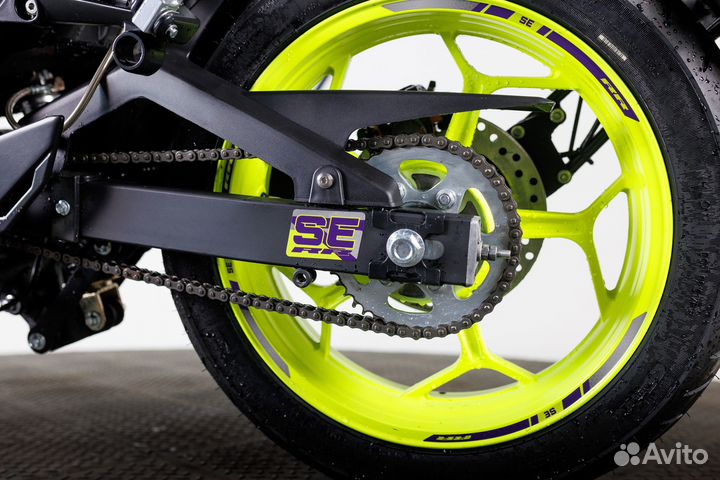Электромотоцикл SE RR (72v 60ah) фиолетовый