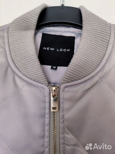 Бомбер атласный New look (UK), демисезон