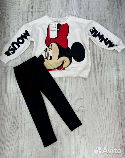 Костюм hm zara для девочки осенний 92-98