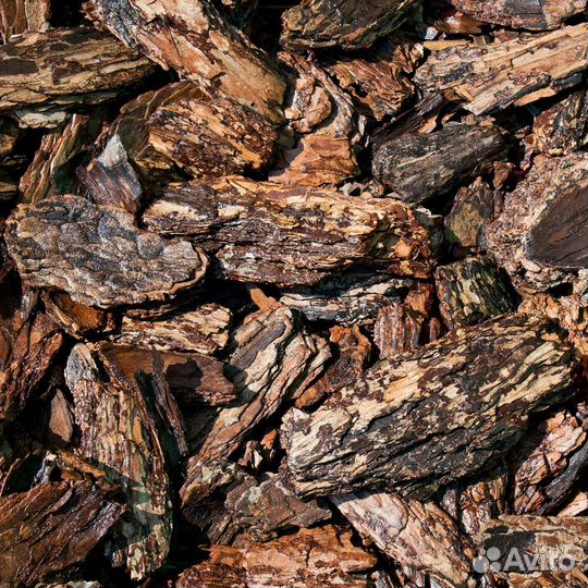 Кора сосны мульча