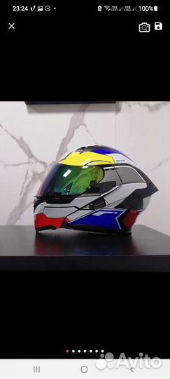 Мото шлем,модуляр, L и XXL.новый